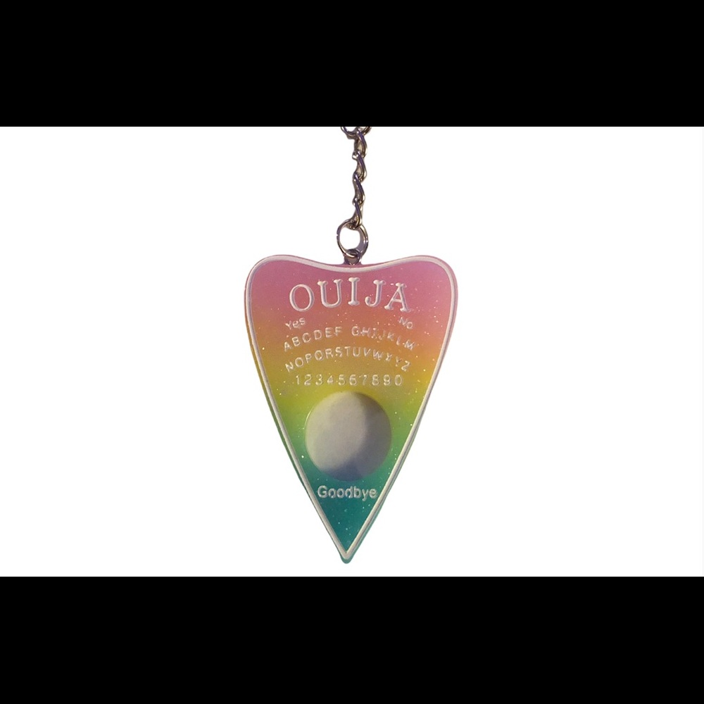 Ouija Planchette Keychain